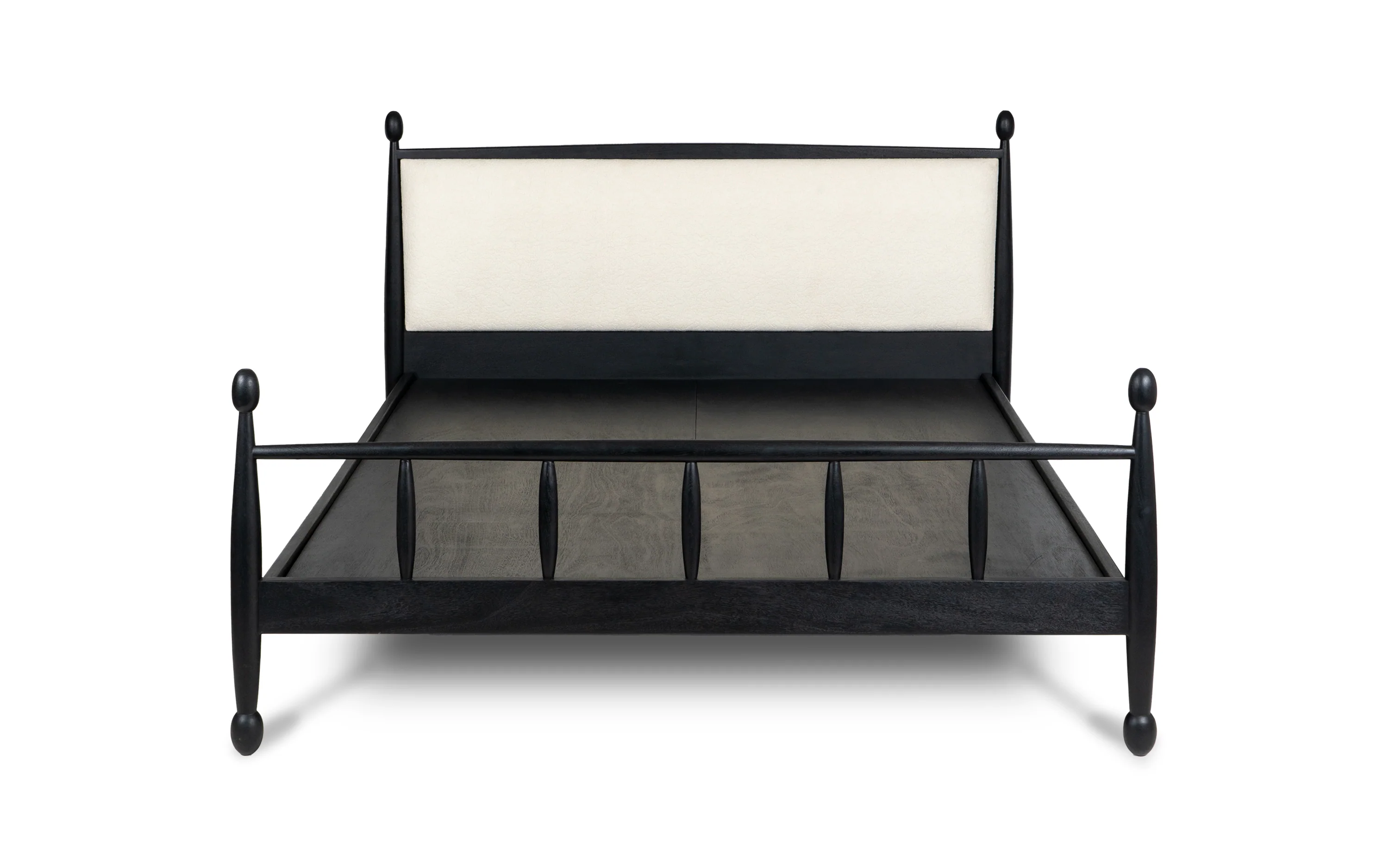 Archie Spindle Non Storage Bed (King, Queen) - Image 6