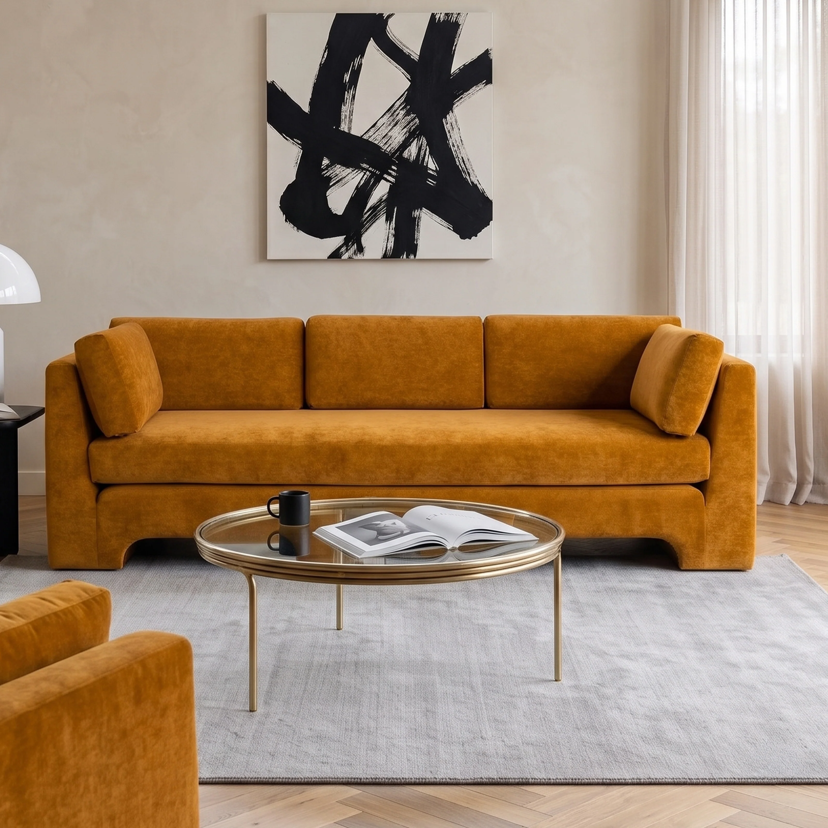 Arrow 3 Seater Sofa - Image 8