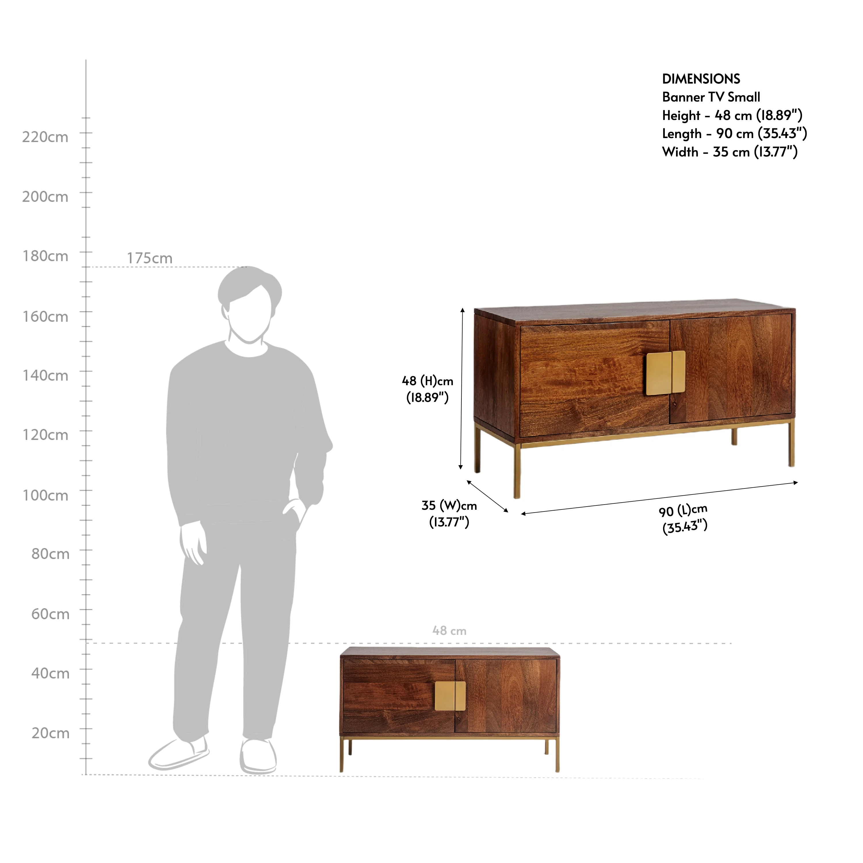 Banner Small TV Unit - Image 5