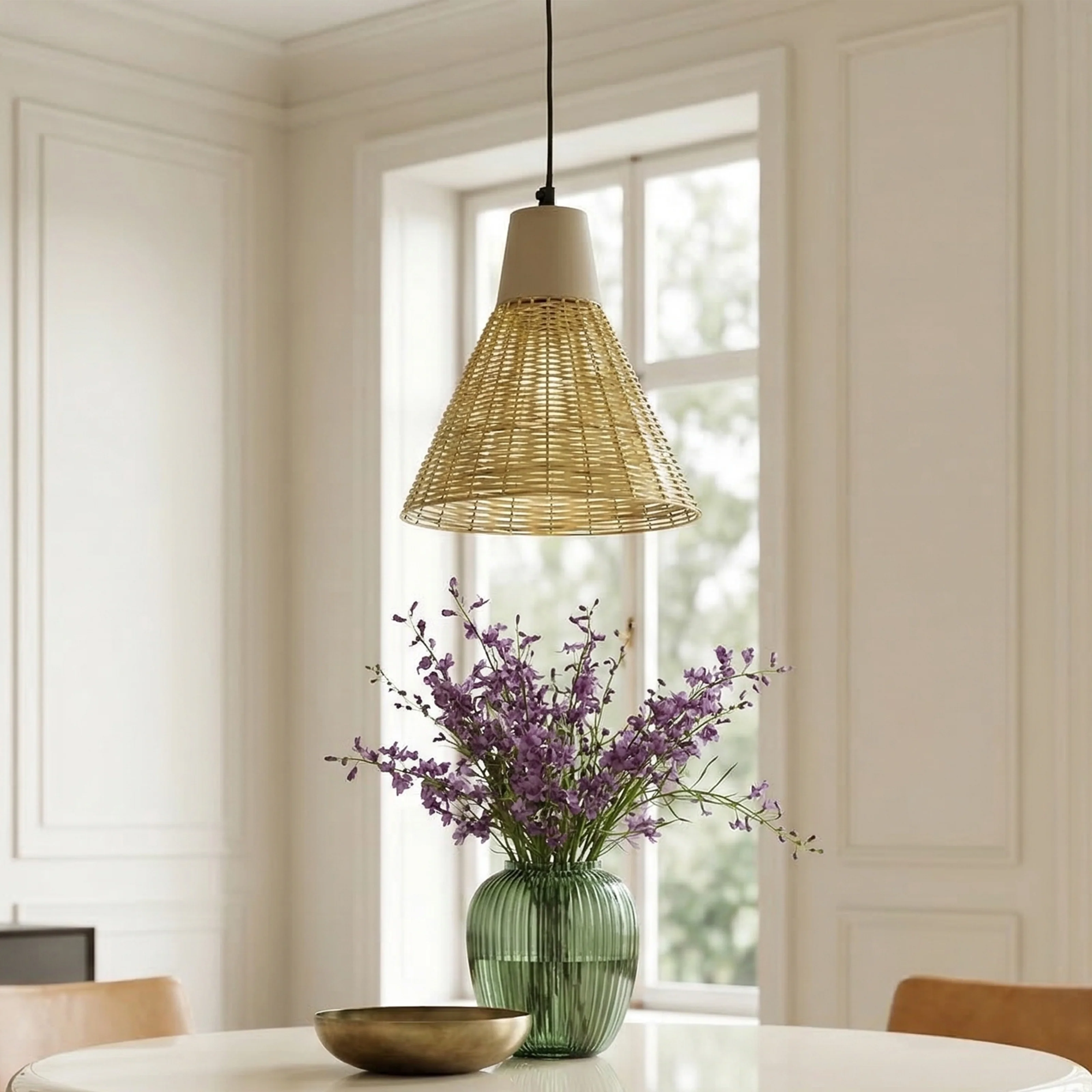 Cage Conical Hanging Lamp
