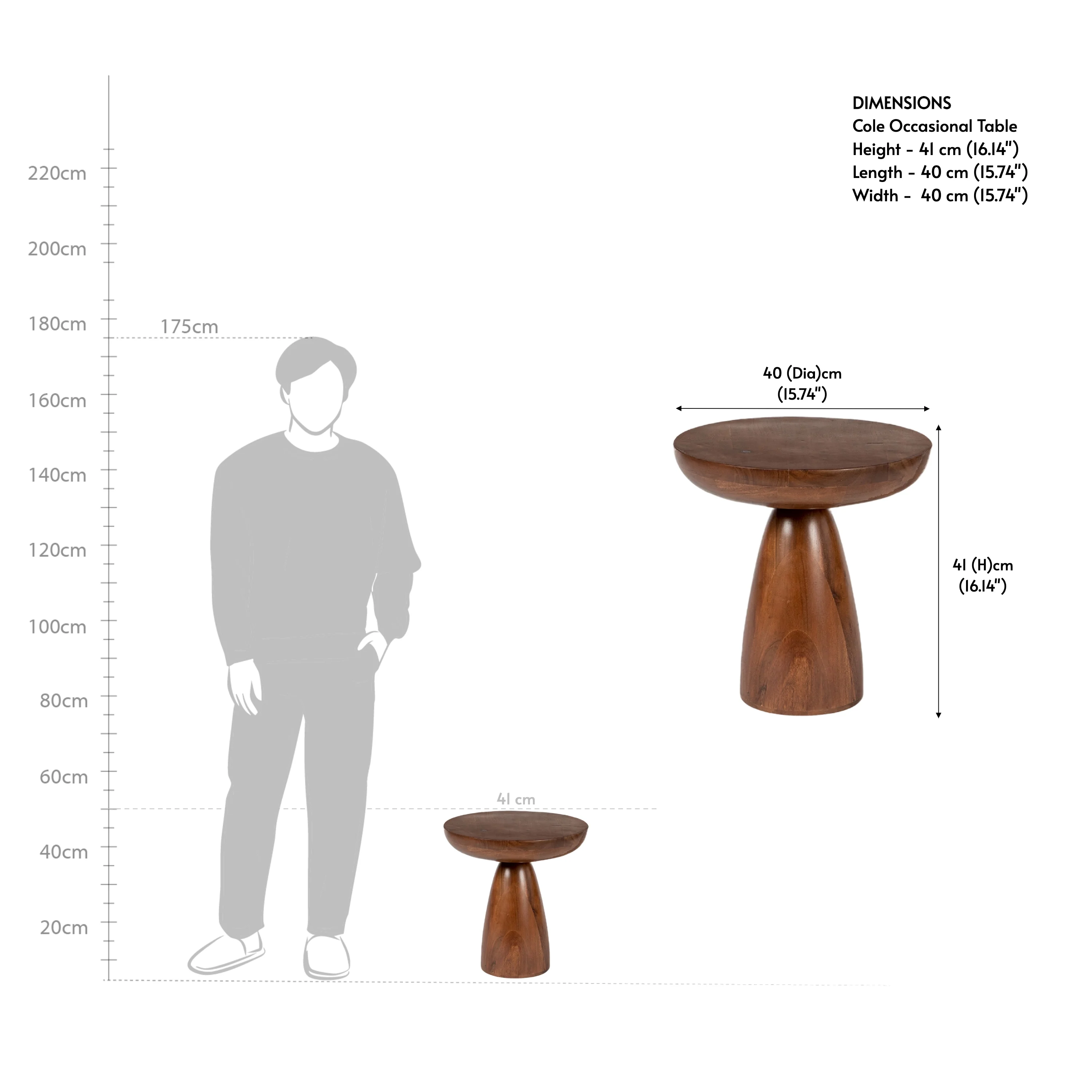 Cole Occasional Table - Image 5