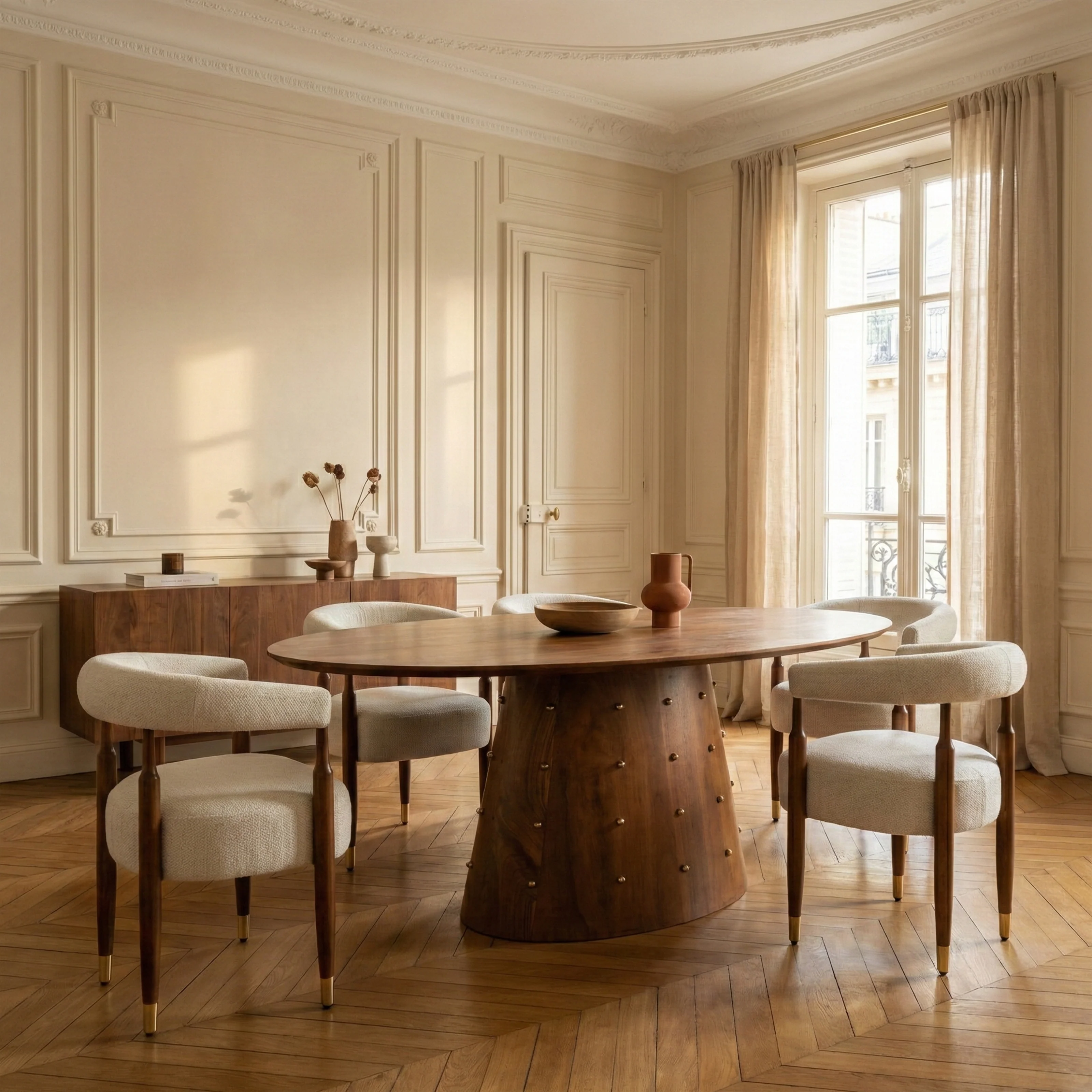Fou Wooden Dining Table - Image 9