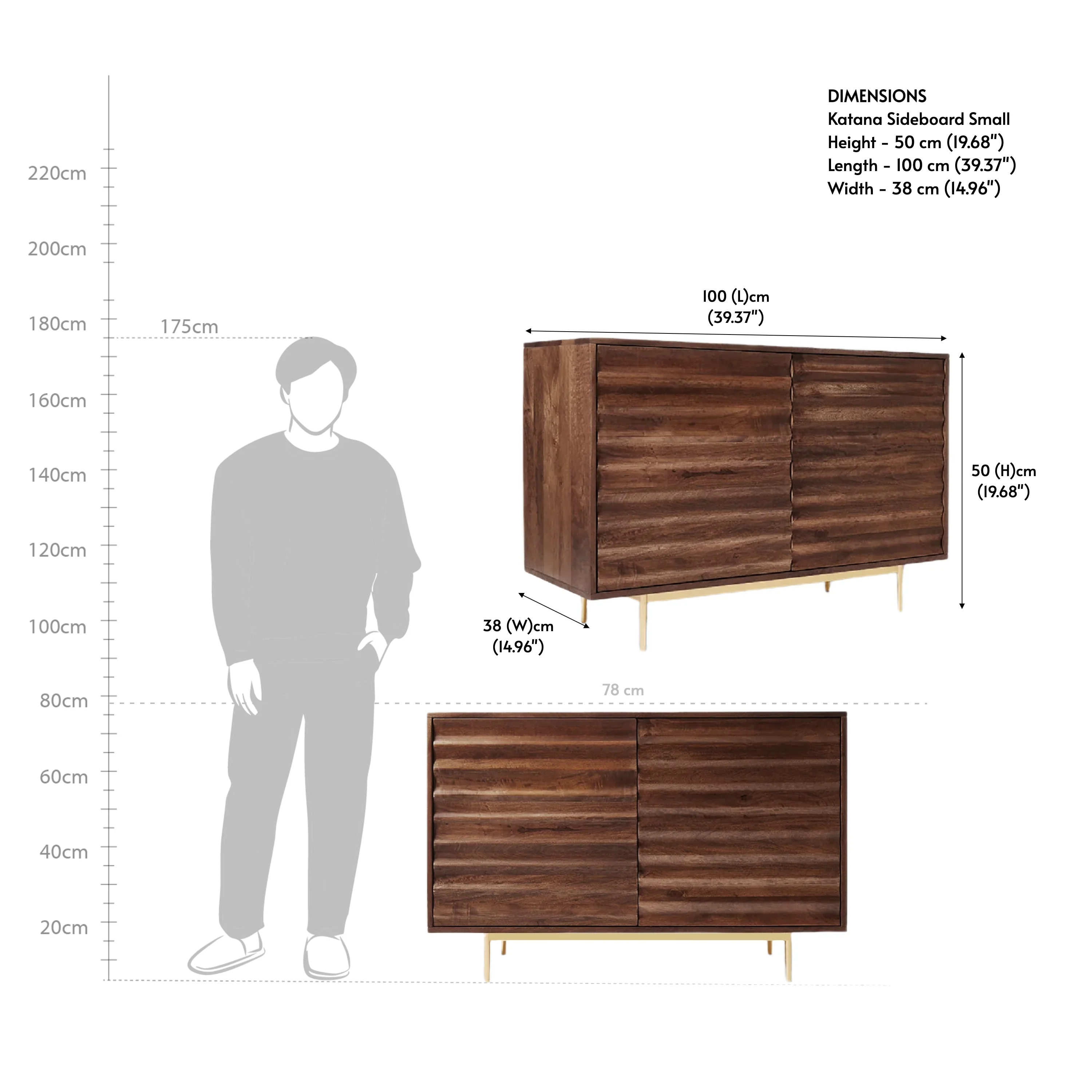 Katana Sideboard Small - Image 5
