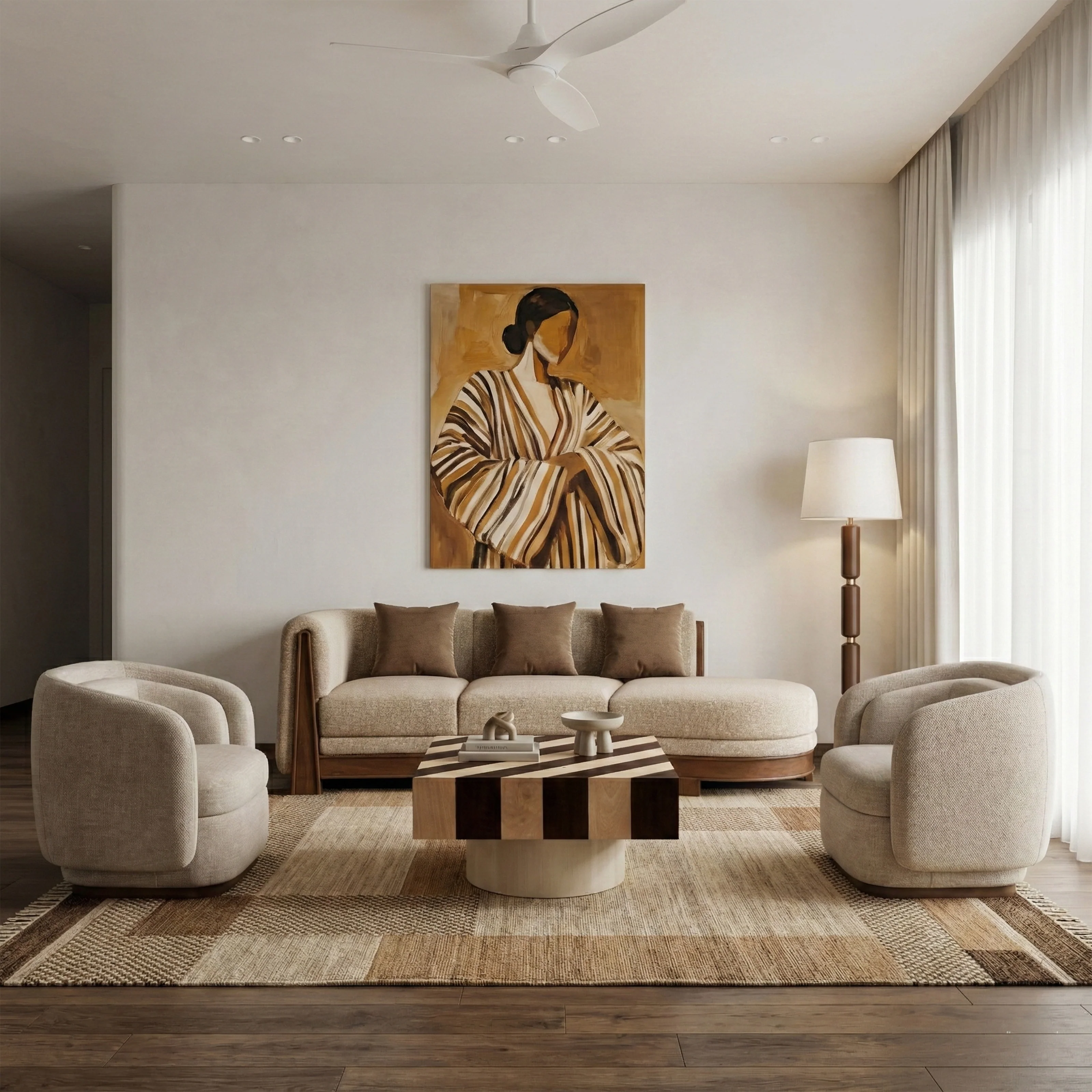 Le Dame 1 Seater Sofa - Image 12