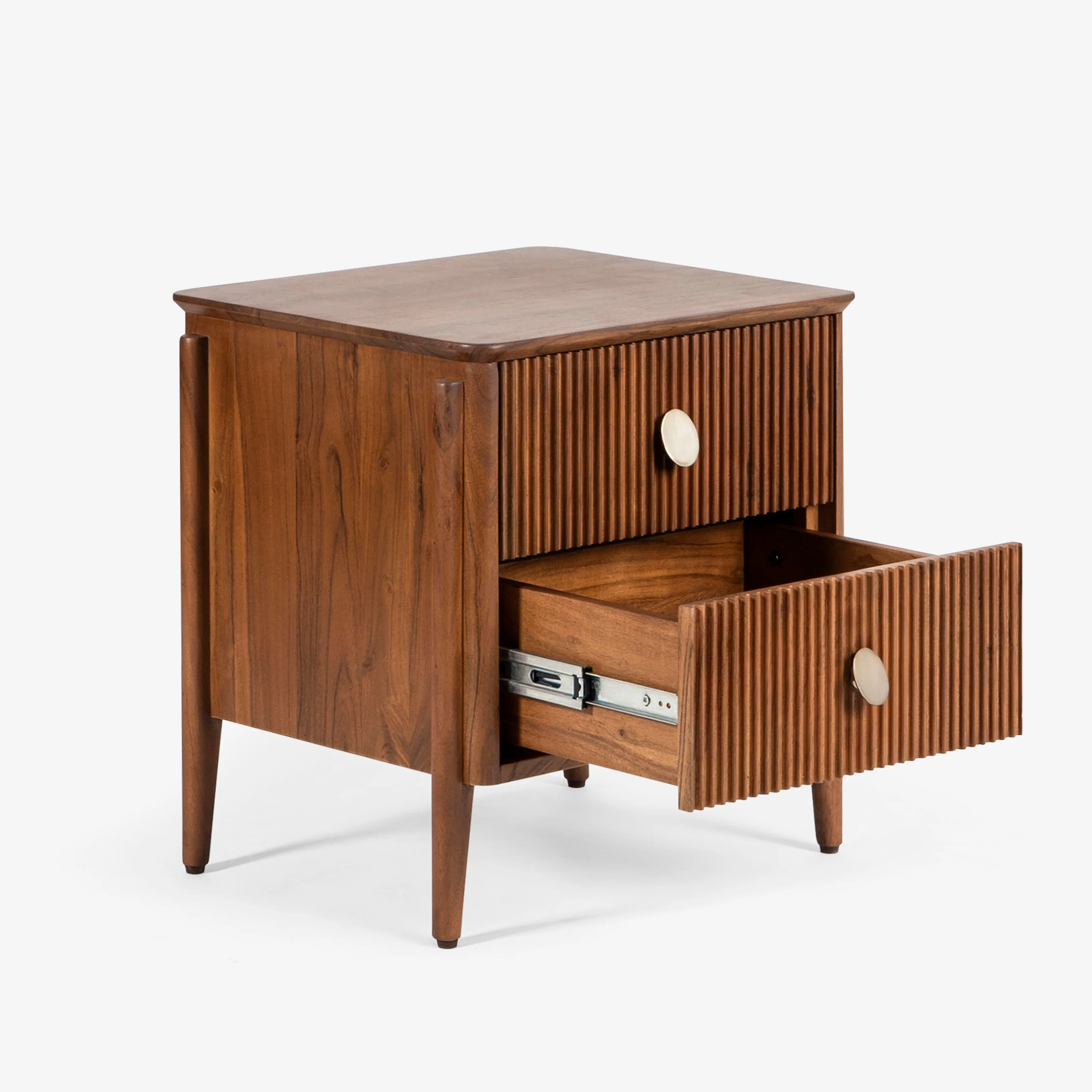 Le Roi Wooden Bedside Table - Image 8