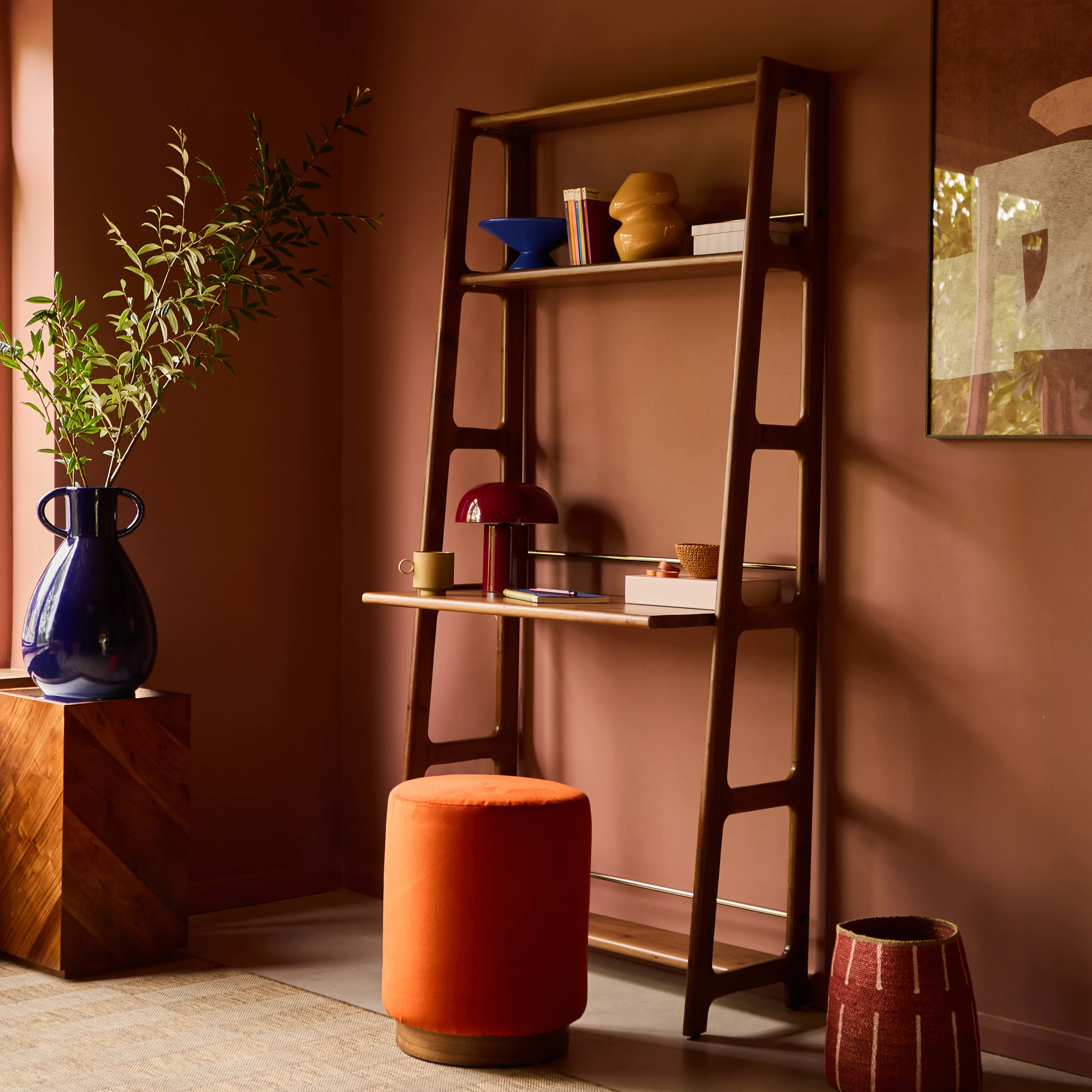 Noah Mid Century Bookshelf