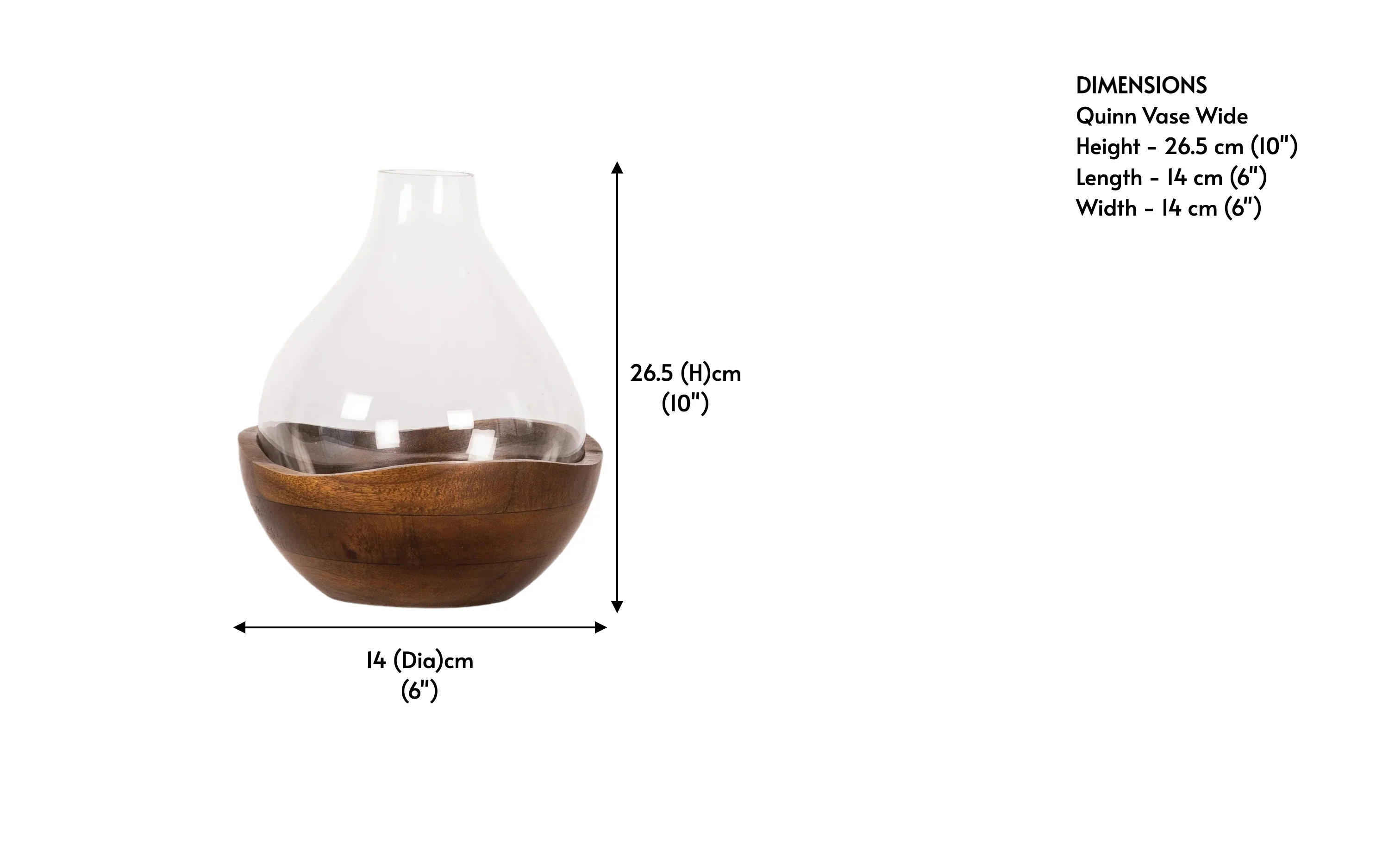 Quinn Vase Wide - Image 6