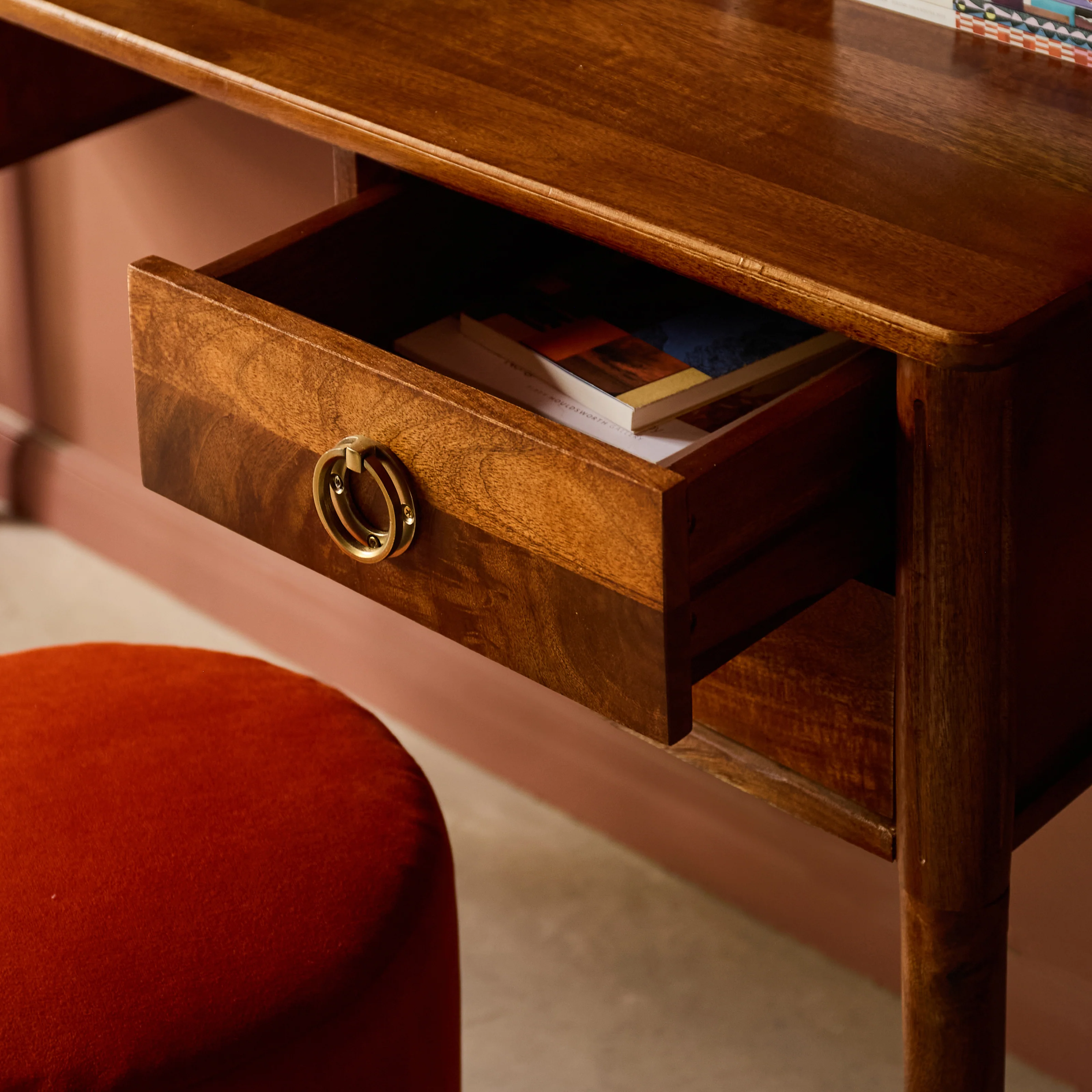 Reyna Desk Double Pedestal - Image 2