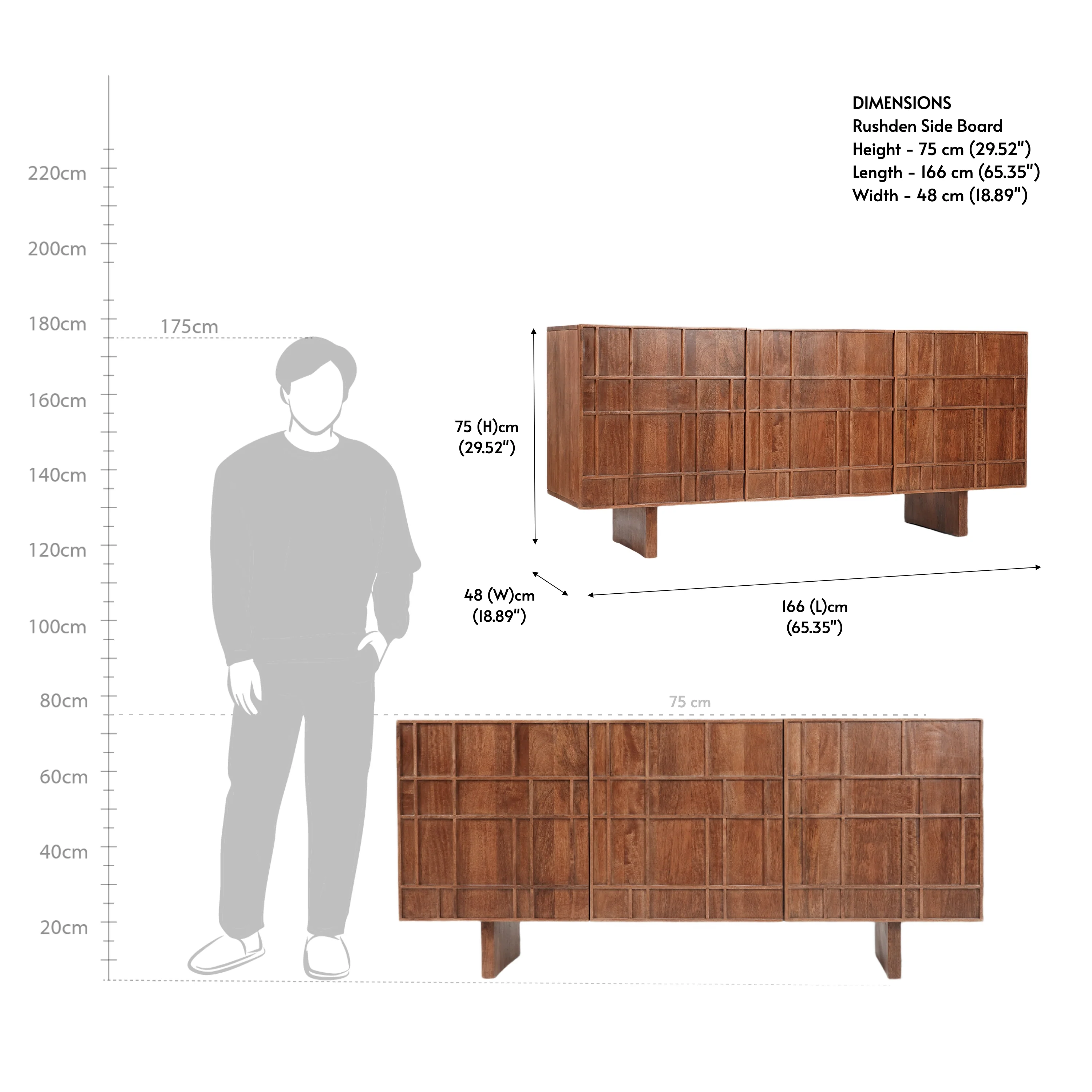 Rushden Sideboard - Image 5