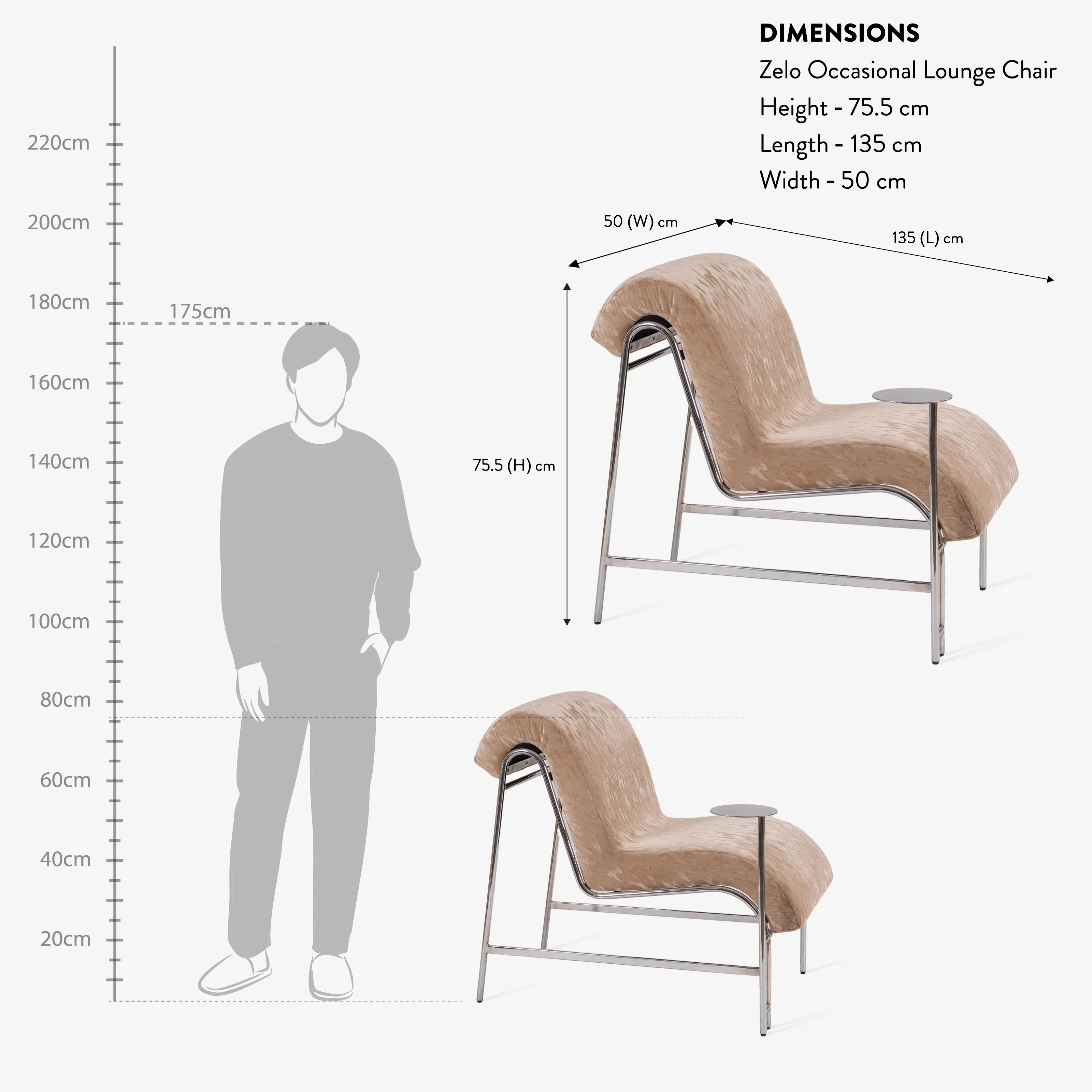 Zelo Occasional Lounge Chair - Image 6